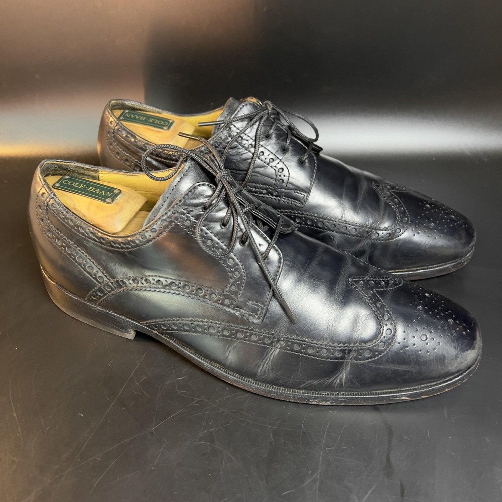 Cole Haan Shoes Mens Size 10 Wingtip Oxford‎ Dress Formal Brogue C97880